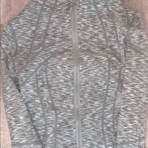 Lululemon White and Grey define jacket